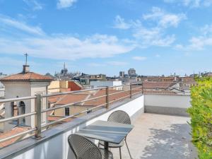 Balkón nebo terasa v ubytování B&B Hotel Milano City Center Duomo