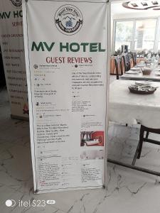 Um certificado, prémio, placa ou documento mostrado em Mount View Hotel Skardu