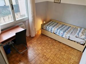 Postel nebo postele na pokoji v ubytování Camera in appartamento
