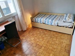 Postel nebo postele na pokoji v ubytování Camera in appartamento