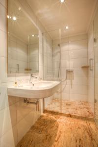 Koupelna v ubytování Hotel Stolberg