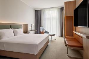 Postel nebo postele na pokoji v ubytování Courtyard by Marriott Schwerin