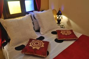 Cama o camas de una habitación en Riad La Famille