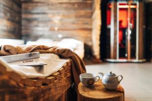 Zona de estar de Slow Travel Resort Kirchleitn