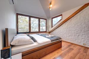 Postel nebo postele na pokoji v ubytování Đã Về - Đã Tới