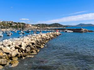 a group of boats docked in a harbor at Les 2 Rives in Toulon +9 photos
