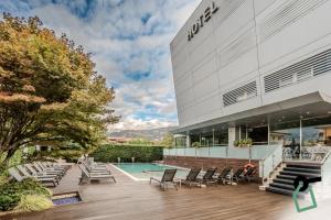Hoone, kus hotell asub