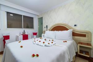 Postelja oz. postelje v sobi nastanitve Hotel Zulita