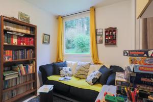 Knihovna v prázdninového domu