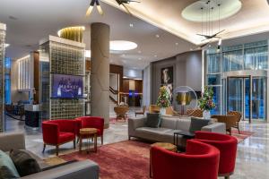 Posezení v ubytování Medellin Marriott Hotel
