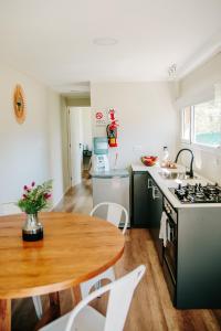 Køkken eller tekøkken på Madero departamentos