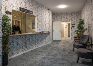 Vstupní hala nebo recepce v ubytování My Hostel Lidköping
