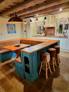 Køkken eller tekøkken på Villa Lucia