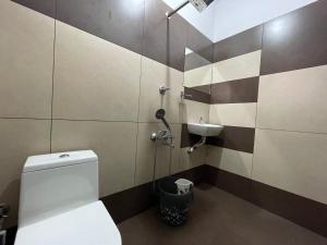 Koupelna v ubytování Varkala Life Homestay