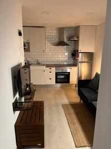 A kitchen or kitchenette at Sea View Penthouse with Large Terrace