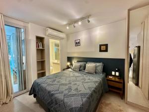 Letto o letti in una camera di Praça Madá