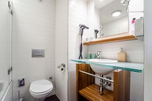 Kopalnica v nastanitvi Suite with stunning sea view
