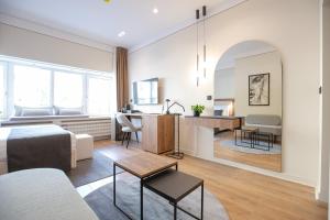 Posezení v ubytování Simma Luxury Apartments & Rooms