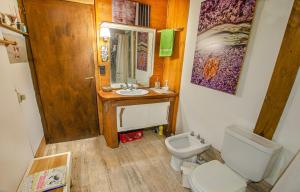 Koupelna v ubytování la casa del sol