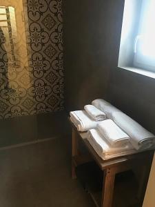 Postel nebo postele na pokoji v ubytování B&B Arco Trinità