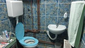 Koupelna v ubytování Apartman Toki, Aranđelovac