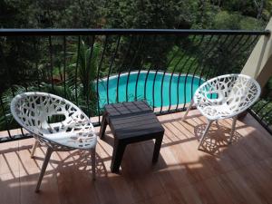 Balkon ili terasa u objektu Serene Crest Resort