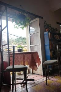 Posezení v ubytování Hostalito Casa Alebrije
