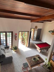 Ένα ή περισσότερα κρεβάτια σε δωμάτιο στο Aura Hostel