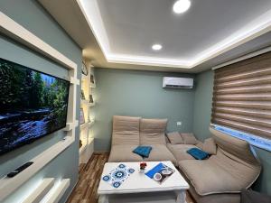 TV a/nebo společenská místnost v ubytování Bella Casa