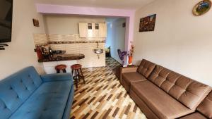 Posezení v ubytování TRANSFER VIP HOSTEL