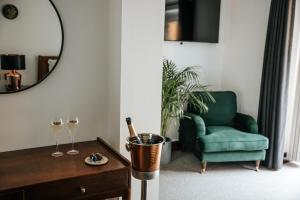Posezení v ubytování Edinbane Lodge