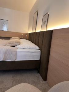 Posteľ alebo postele v izbe v ubytovaní Apartmány Reduta - new