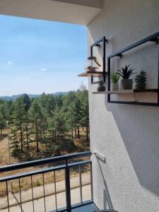 Balkon ili terasa u objektu Nata