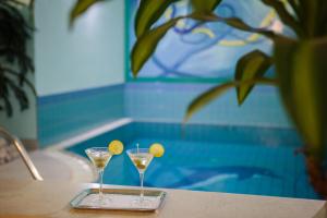 The swimming pool at or close to Hotel Villa Bacchus