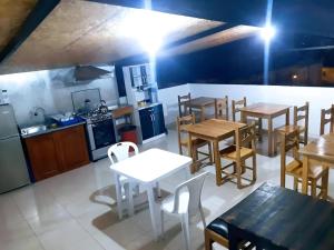 Kuchyň nebo kuchyňský kout v ubytování Hostal kuntur cusco