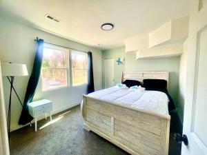 Ένα ή περισσότερα κρεβάτια σε δωμάτιο στο VIP 2King Bed, DC line, Free Parking, WIFI