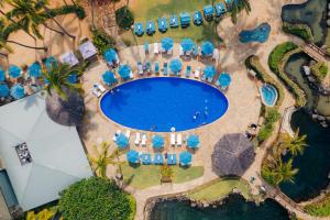 Bazén v ubytování The Kahala Hotel and Resort nebo v jeho okolí