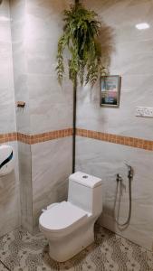 Koupelna v ubytování Seafront SunsetSpa