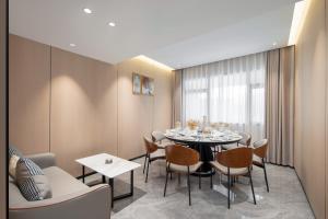 Area soggiorno di 隽雅酒店芙蓉镇景区点
