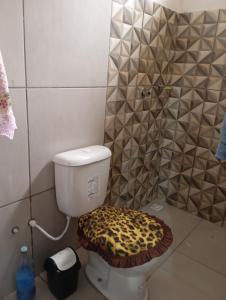 Koupelna v ubytování Suíte Casa Central Garagem Hatch