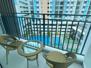 Swimmingpoolen hos eller tæt på Bayu Temiang Residensi