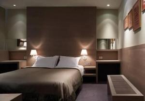 Postel nebo postele na pokoji v ubytování Gravenhof