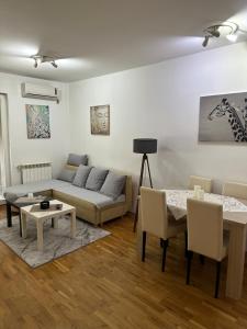 Posezení v ubytování Piccolo Apartment