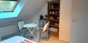 Knihovna v bed and breakfast