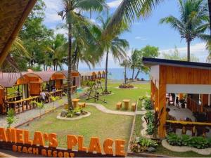 a resort with a playground and a play area at Anelasplace Beach Resort in Bansud