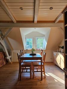 Posezení v ubytování gemütliche Ferienwohnung Schwarzmühle