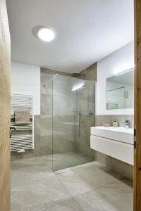 Koupelna v ubytování Große Wohnung in Schlanders