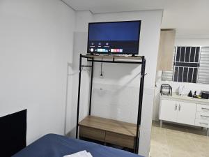 Η κουζίνα ή μικρή κουζίνα στο Studio Vila Prudente Mooca