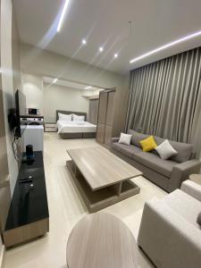 Μια τηλεόραση ή/και κέντρο ψυχαγωγίας στο WATEEL apartment