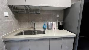 Peicui Apartment的厨房或小厨房